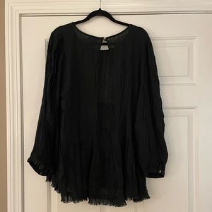 American Eagle black blouse